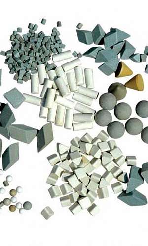 Chips abrasivos para tamboreamento Chips abrasivos para tamboreamento