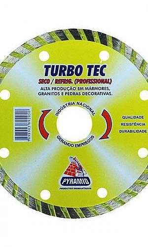 Disco diamantado turbo